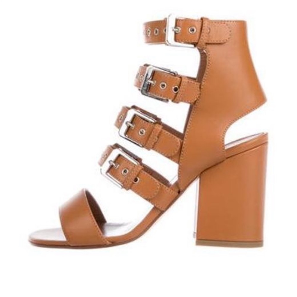 Laurence Dacade Brown Buckle Sandals